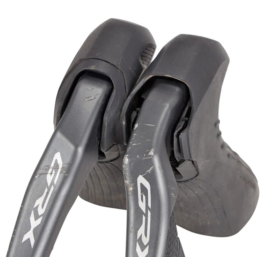 Juego de pinzas planas para bicicleta Shimano GRX ST-RX815 Di2 2x 11s Gravel BR-RX810 Foto 4 de 4