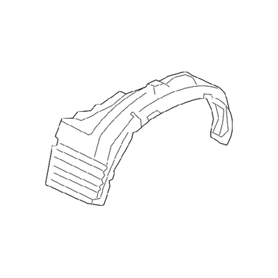 #ad #ad Mitsubishi Right Front Fender Inner Liner for 2008 2015 Mitsubishi Evo X $96.14