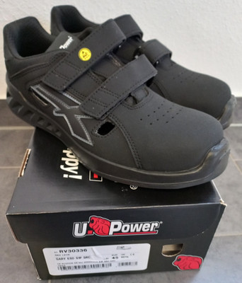 U-Power Gary S1P SRC ESD RV30336 Sicherheitsschuh Arbeitsschuh Sandale Größe 45