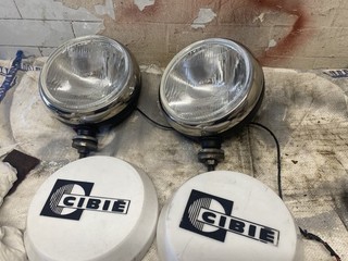 SIM Cibie Oscar 8in Replica Spotlights rally escort