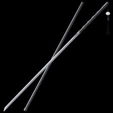 Chinese Collectible Rapier Slim Sword Reversible Xiliu Dao Manganese Steel Blade