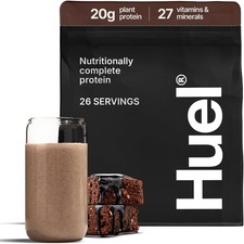 Huel Vegan Protein Powder Chocolate Fudge Brownie Complete Nutrition 20g