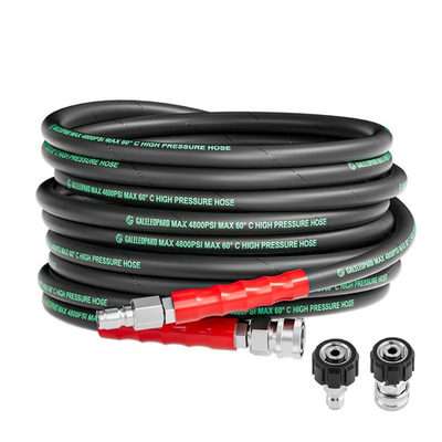 #ad 3 8 Pressure Washer Hose 25FT 4800PSI with 3 8 Inch Quick Connect Kink Resis... $47.17