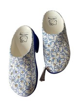Crocs Sanrio Hello Kitty Women's Size 8 Platform Siren Clogs Blue/White
