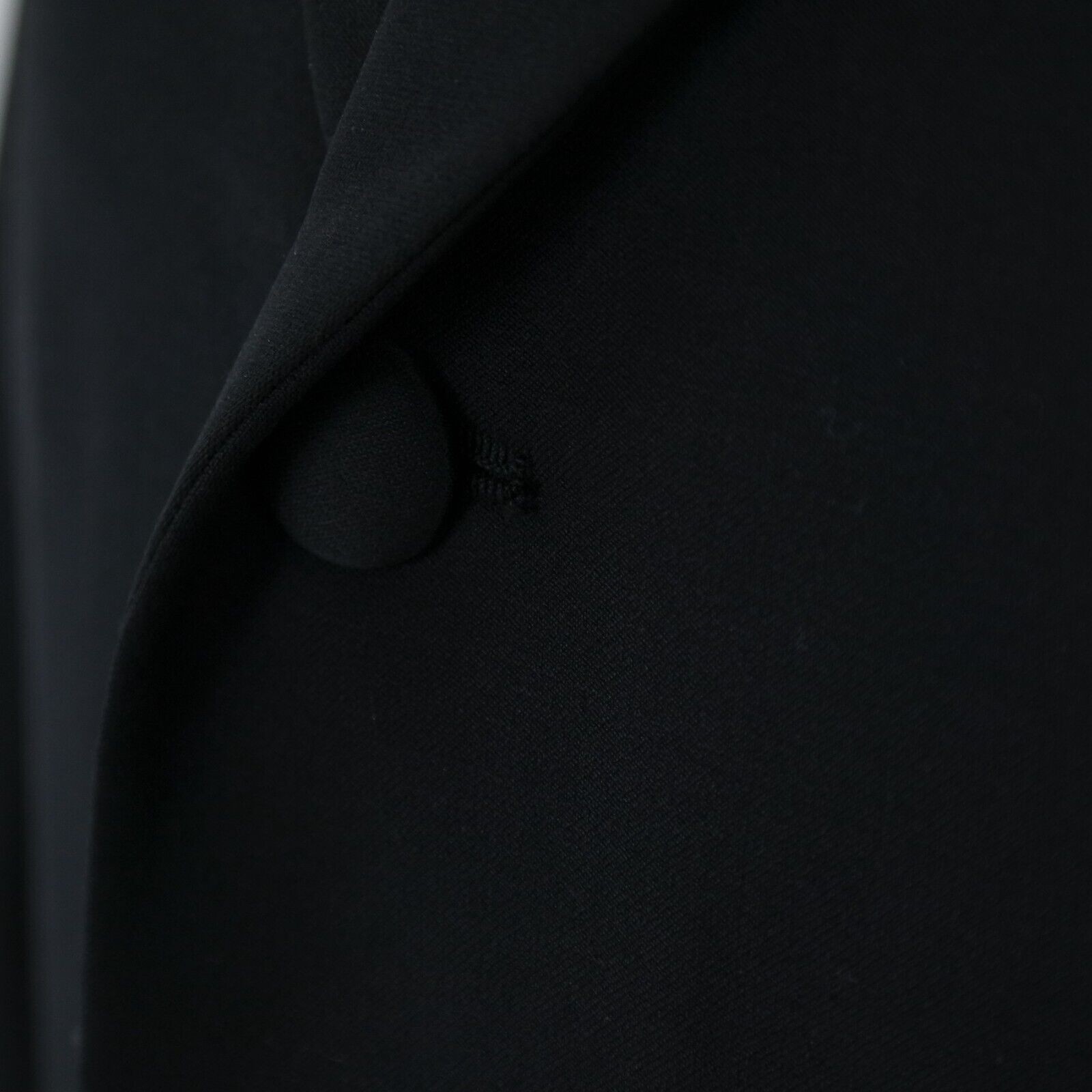 Mens CALVIN KLEIN Tuxedo Jacket 44R UK Size Black Wool Sport Coat Blazer thumbnail 8