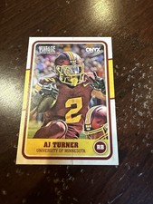 2025 Onyx Vintage Football #OVAJTU AJ Turner