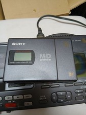 SONY MZS-R4ST MD Recording System 1996 Portable Recorder MZ-R4P Used