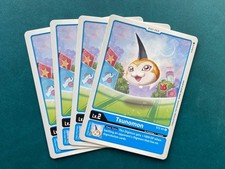Tsunomon ST2-01 Playset Starter Deck Cocytus Blue Digimon Card Game x4