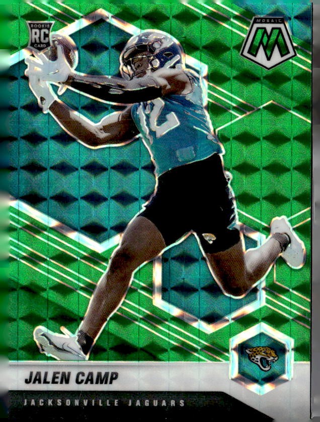 Jalen Camp Panini Mosaic #393 Green Mosaic