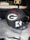 Herschel Walker Georgia Bulldogs Signed Football Helmet BAS Authenticated