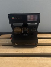Vintage Polaroid Sun Autofocus 660 Instant Film Camera Blk 600 Instant Film