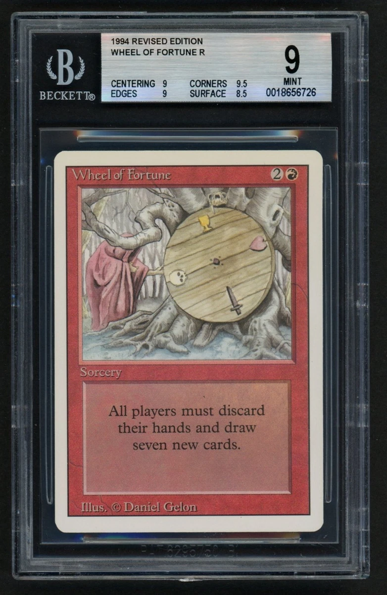 Wheel Of Fortune In Individual Magic: The Gathering Cards for sale