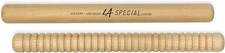 LA Special Rhythm Sticks for Kids   1 Pair, Ribbed  Smooth   8" Long, 0.75" Dia
