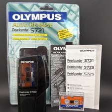 Olympus Pearlcorder S721 Handheld Cassette Vo...