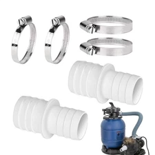 2/4Pcs Pool Hose Adapter Swimming Pool Pipe Hose Submersible Pump Connector