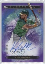 2024 Inception Base Rookie and Emerging Stars Purple /199 Kyle McCann Auto 0rd2