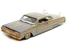 Maisto 126 Design Lowriders 1964 Chevrolet Impala Ss Lowrider Grey