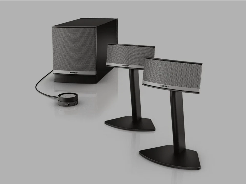 Bose Companion 50 Home-Lautsprecher & PC Schwarz / Champagner - Bild 2 von 2