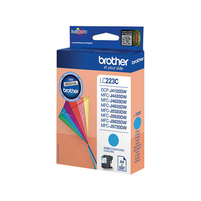 Original Brother LC-223C Tintenpatrone Cyan für MFC-J 1100 Series MFC-J 5600