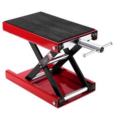 500KG Motorbike Motorcycle Table Bench Workshop Scissor Lift Jack Stand Paddock