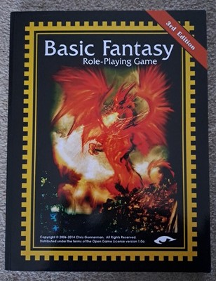 Basic Fantasy Core Rulebook RPG 3. Edition