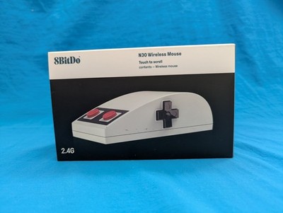 8Bitdo N30 2.4Ghz Wireless Mouse for PC Windows & macOS (Open Box, Unused)