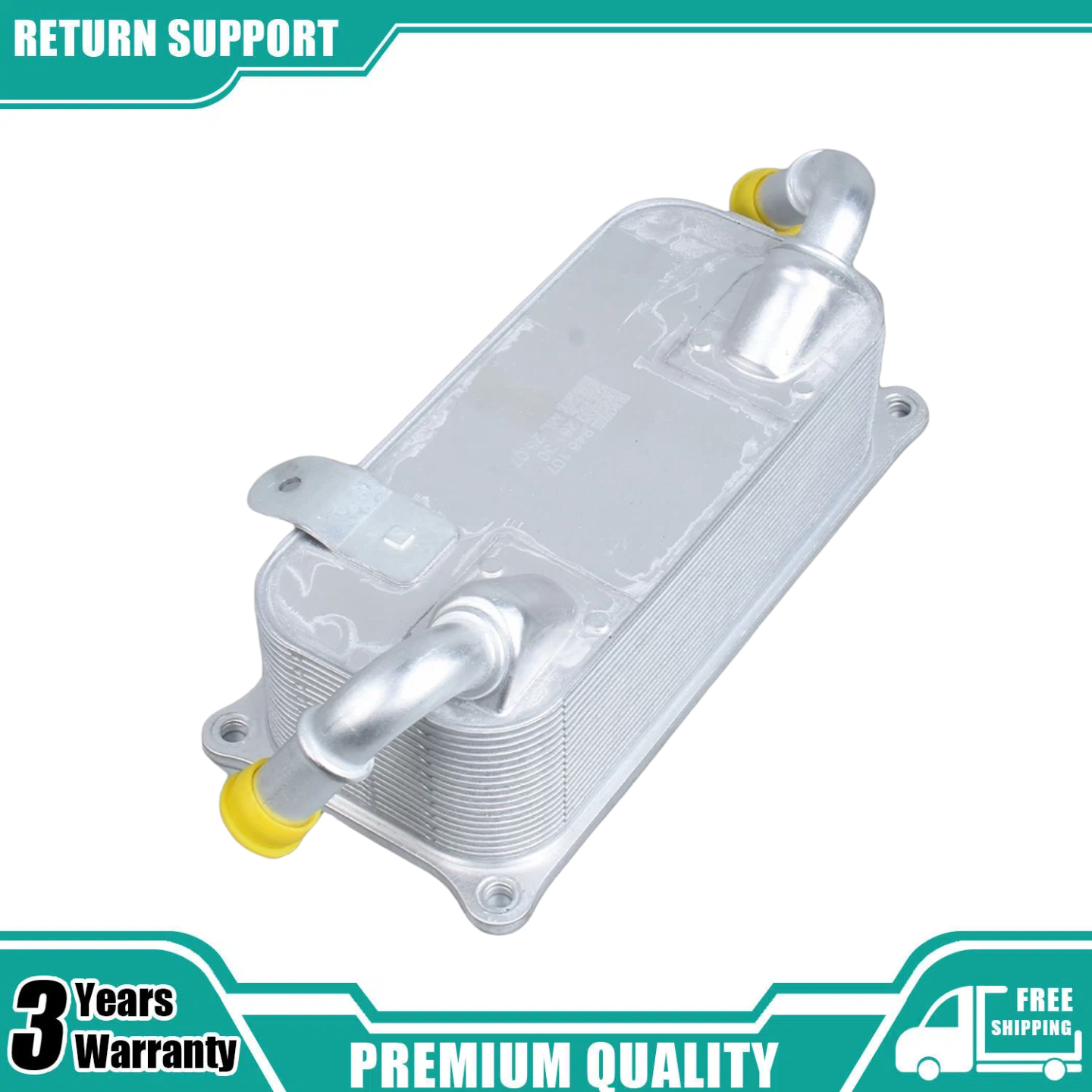 New For 15-18 Porsche Macan S,Turbo 3.0L 3.6L V6 - Gas 94610728130 Oil Cooler