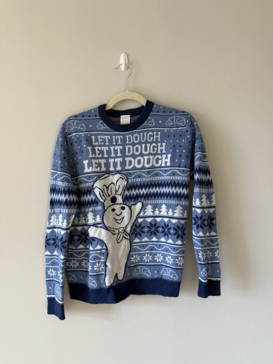 Holiday Time Ugly Christmas Sweater Gray Bear Womens Large (12/14