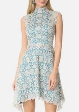 Anthropologie BHLDN × Catherine Deane Blue Lace Dress Retailed for $648 Size 14