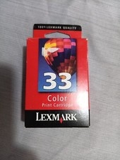 LEXMARK COLOR INK 33 Expired