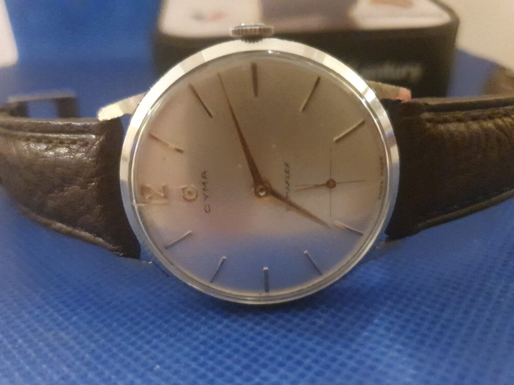 CYMA Vintage Cymaflex Watch, Manual Wind 1950s Perfectly Working