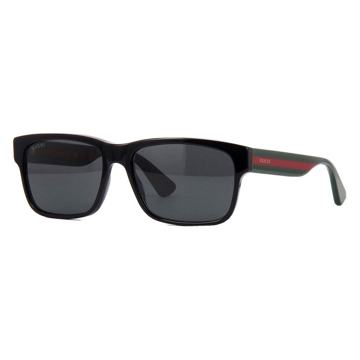 小物 GUCCI sunglasses sherryline archive blk Rectangular-frame sunglases in black injection | GUCCI® CA
