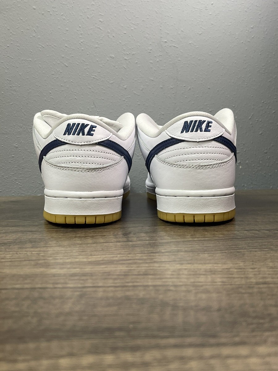 Nike Dunk SB Low “Orange Label White Navy