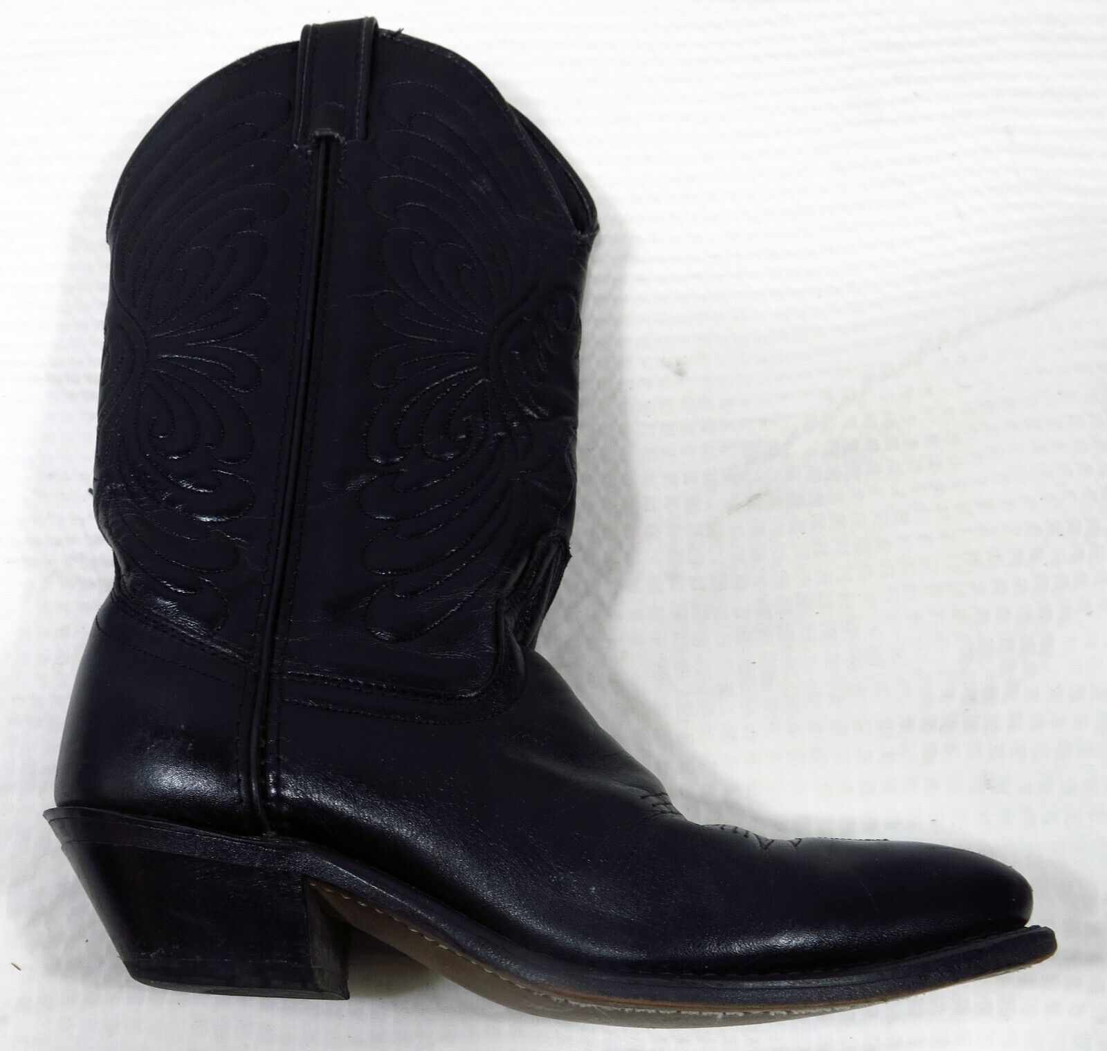 Laredo Women's Black Cowboy Boots sz 6.5 M Leathe… - image 2
