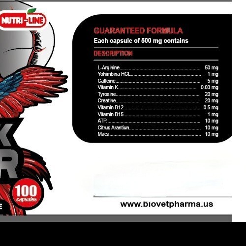 NUTRILINE BLACK VIPER VITAMINA GALLOS BOOSTER SUPPLEMENT FOR ROOSTER