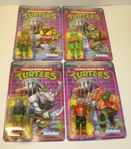 tmnt reaction figures