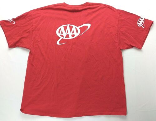 AAA Versicherung T-Shirt Erwachsene XL Cares Volunteer rot kurzarm doppelseitig - Bild 8 von 9