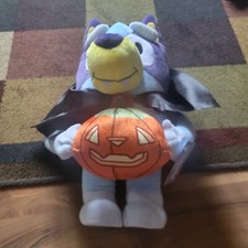 BLUEY Halloween Vampire Greeter 18.5" Plush Decor 2024