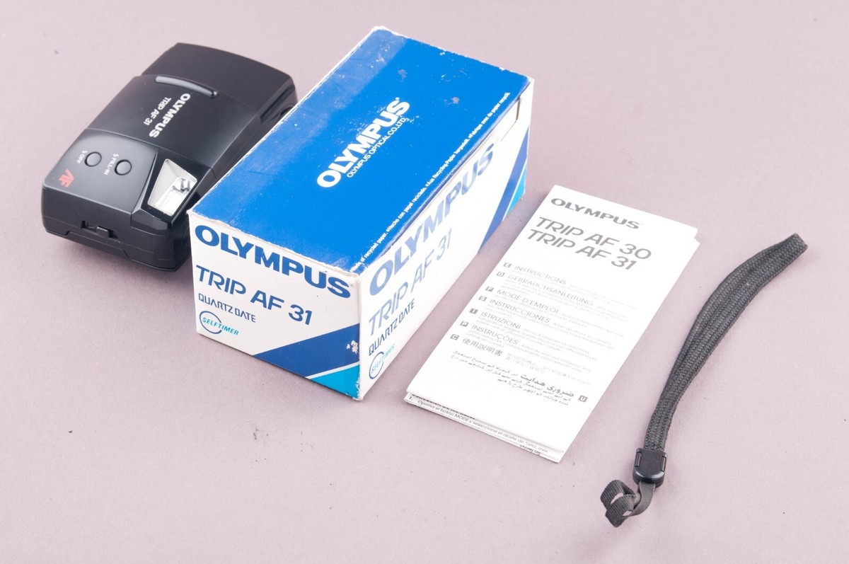 Olympus Trip AF 31 Quartz Date 35mm Point&Shoot Film Camera | eBay