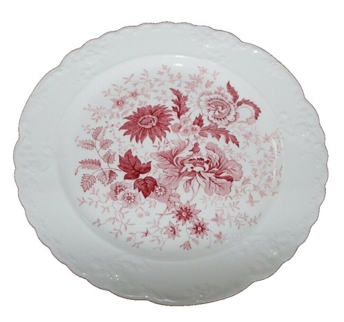 Set of 4 Taylor Smith & Taylor Colorcraft Vineyard Dinner Plates