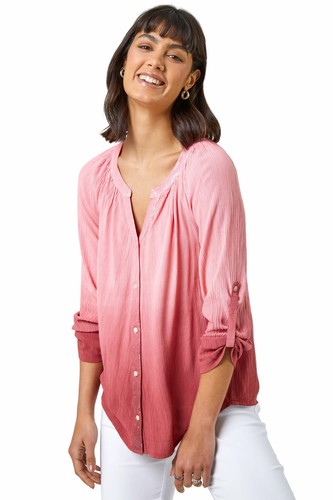 Sequin Embellished Ombre Blouse - Ladies Roman Originals Women | eBay