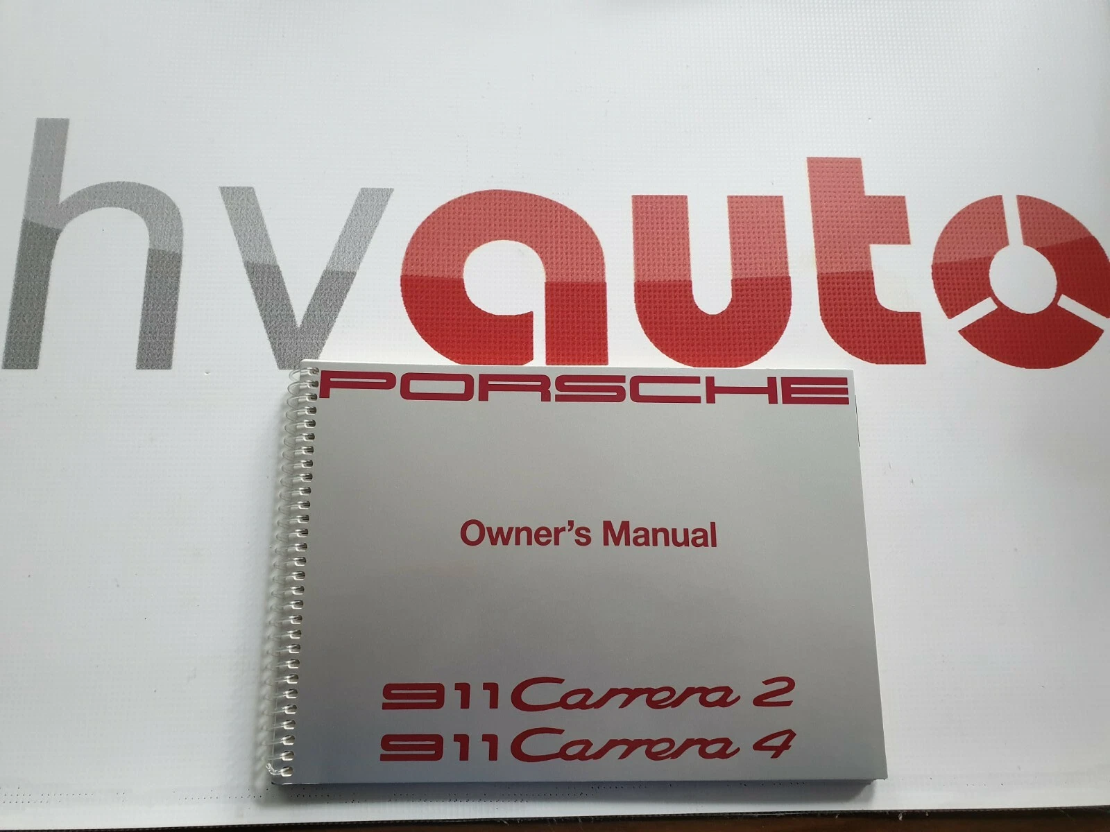 OEM Driver's Manual Operating Instructions Porsche 911 Type 964 Carrera 2/4