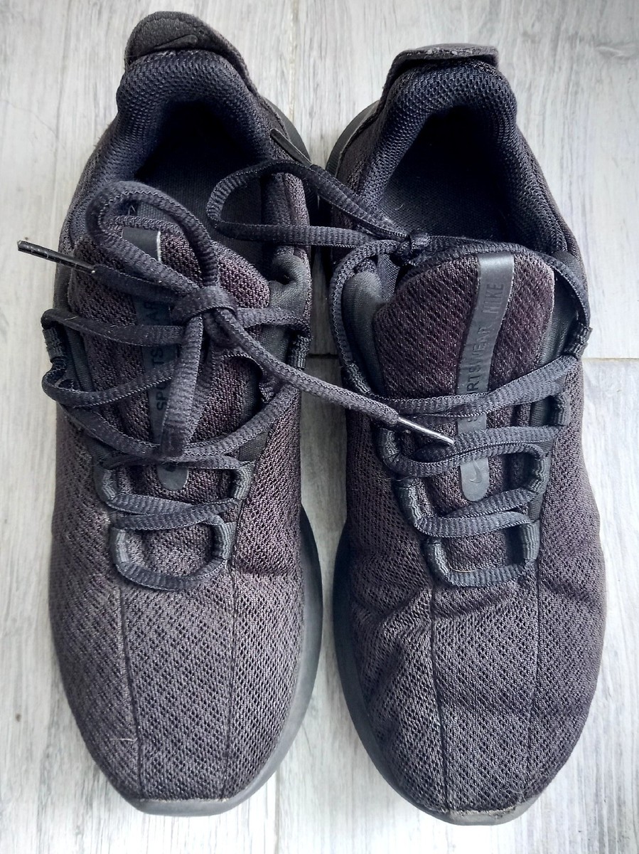 Nike sportswear black trainers UK 39/ US