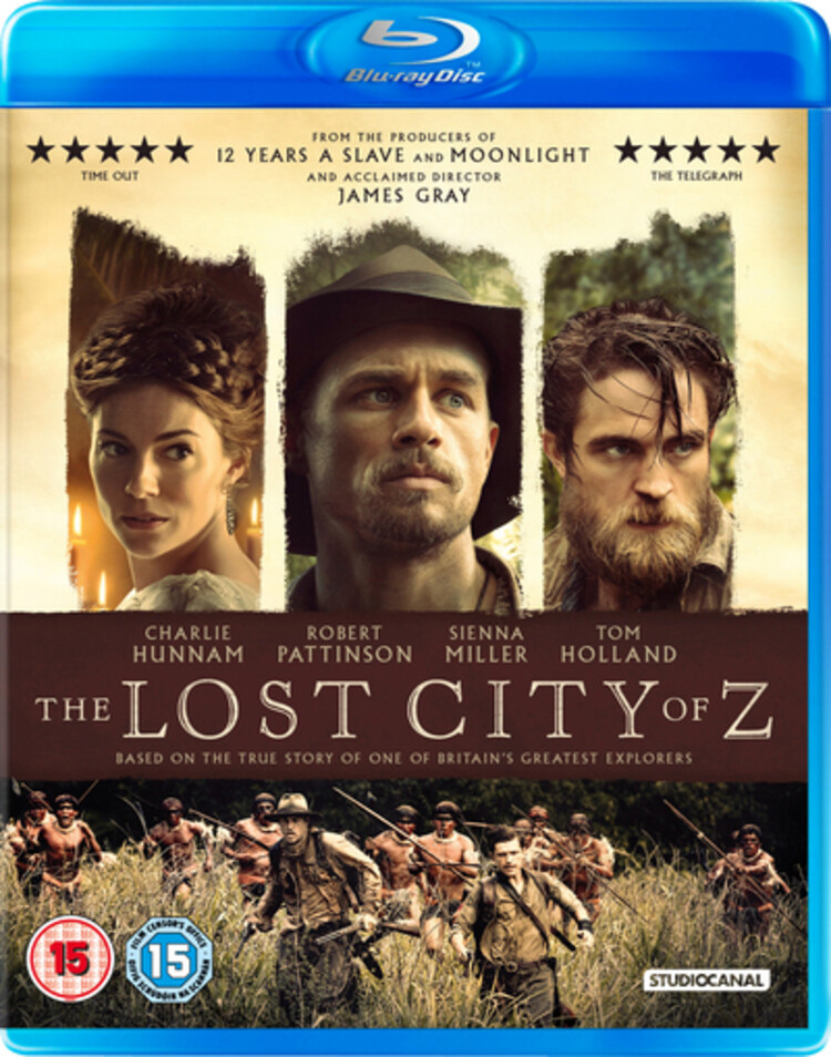 The Lost City of Z (Blu-ray) John Sackville Daniel Huttlestone Edward Ashley