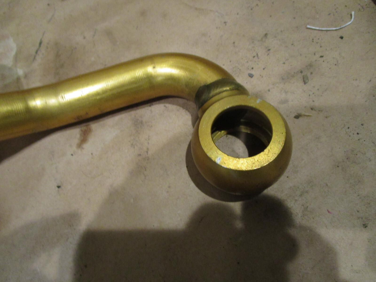Ferrari 360 - Oil Pipe From Engine To Radiator Hose  P/N 178199
