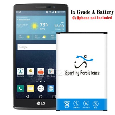High Capacity 5570mAh Extended Battery fits LG G Vista 2 H740 AT&T Cellphone