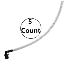 Elbow 12" Tubing Connector for Water Bottle Bubble Humidifier Oxyge Concentrator