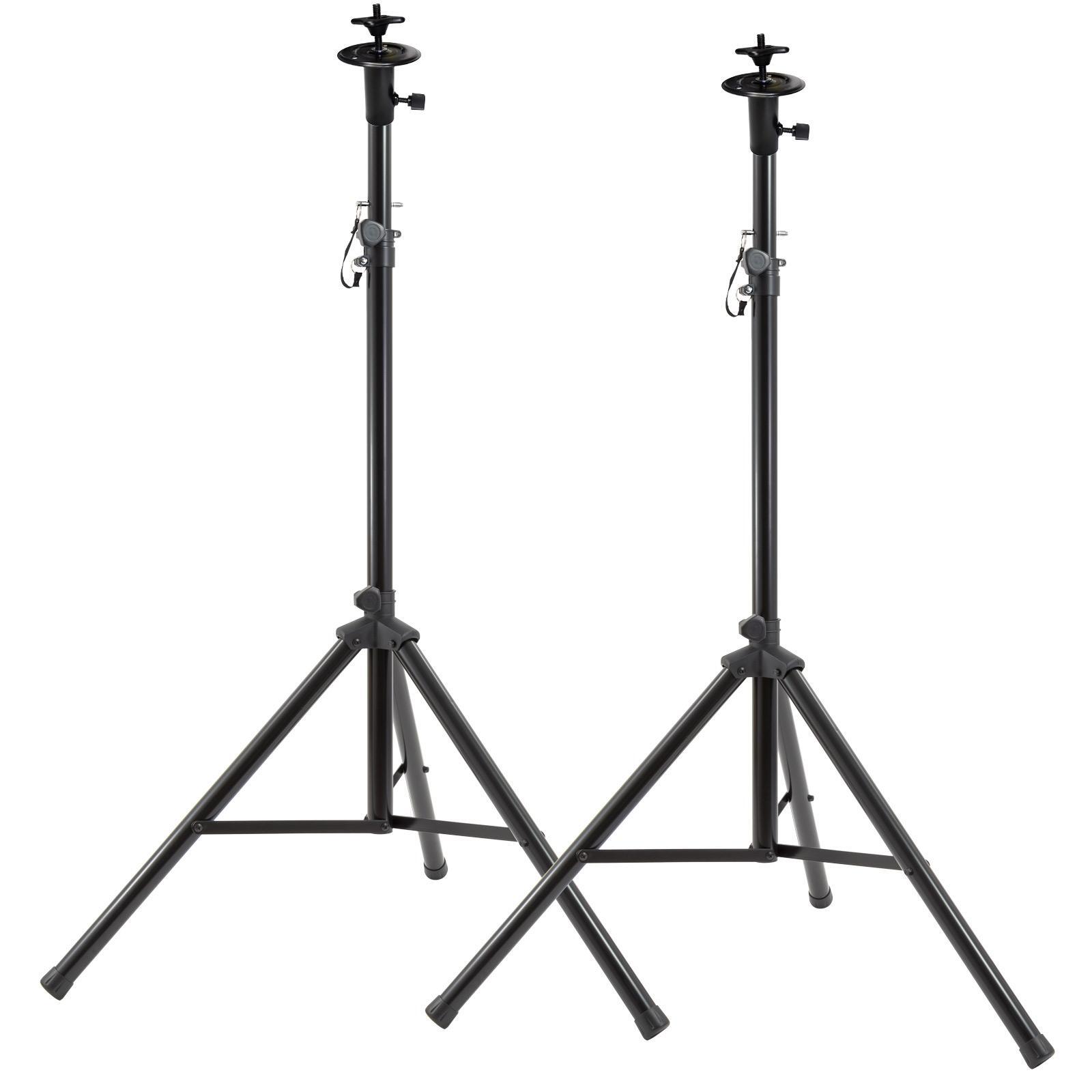ProX X-LS79 Universal Lighting Adapters Pair + Tripod Speaker Stands