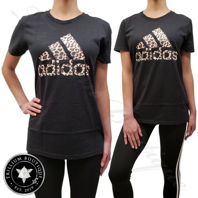 adidas leopard top