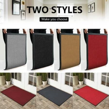 Front Door Mat Entrance Floor Rug Doormat Non-Slip Mat Indoor Outdoor Waterproof